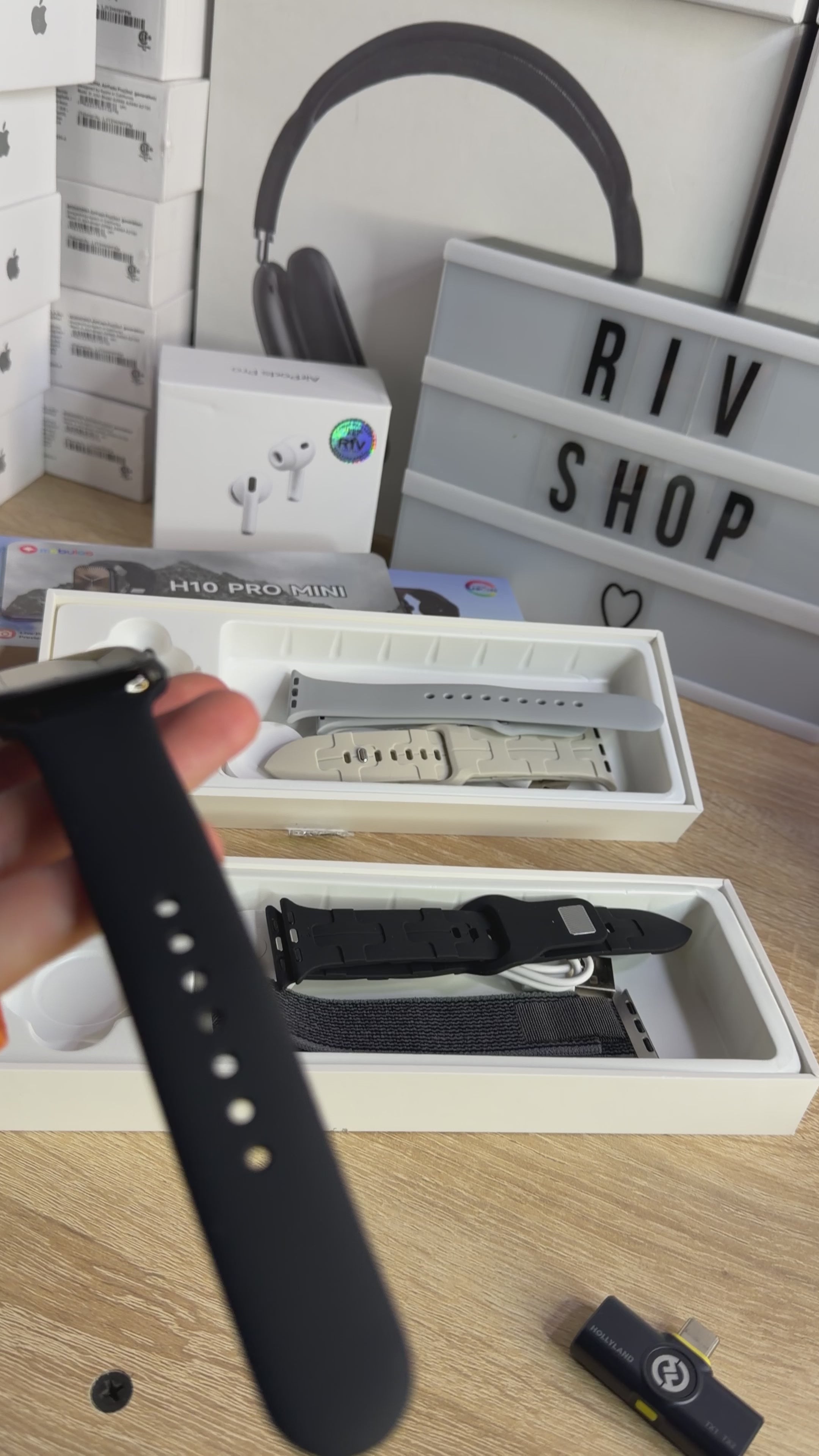 Smartwatch H10 Pro Mini – Pantalla 120Hz, Llamadas y Notificaciones